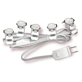 National Artcraft® 5 Clip-in Style Candelabra Socket Electrical Cord with Rotary On/Off Switch and Plug (Pkg/1)