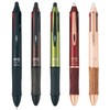 PILOT Multi-Color Ballpoint Pen, Friction Ball 4 Wood, 0.5mm, Bordeaux,