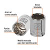 Truper D-1222-EM, Dado de 12 puntas mm, 22 mm, cuadro