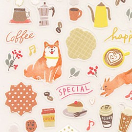 Peel and Stick Plain Brown Notebook Stickers 82563006