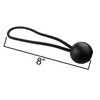 bulk pack of 30 x 8" elasticated toggles/bungee ball/straps/shock cords