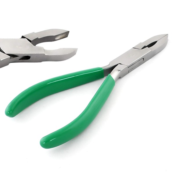 OdontoMed2011 5" Ring Closing Pliers Pvc Grip Green Color Handle
