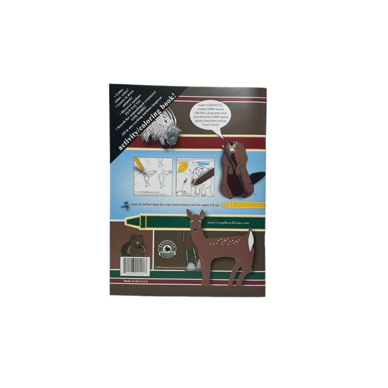 Education Outdoors Camp Activity Book from