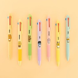 D Kakao Friends 3-Color Ballpoint Pen / D 카카오프렌즈 3색 볼펜