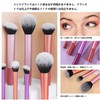 Coehaopike 7pcs Makeup Brushes Set for Powder Eyeshadow Cheek Colorful