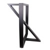 ECLV Z-Shaped Steel Table Legs - Country Style for Dining,