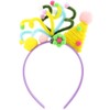 TODDER Birthday Headband Birthday Crown Party Hat for Women Girls