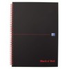 Kolobrulion A4 Black n' Red w linie 140 kartek