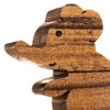 Door Stopper Wooden Hand Carved Wedge Decorative Door Stop for