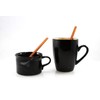 Honey Bear Kitchen Silicone Stirring Spoon (Set of 2, Cornflower