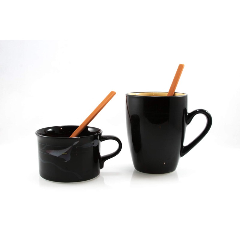 Honey Bear Kitchen Silicone Stirring Spoon (Set of 2, Cornflower