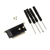 KALEA INFORMATIQUE Adapter M2 NGFF NVMe M Key to Replace