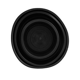 Keenso 2 Piezas de Cubierta Universal para Faros Delanteros de Automóvil, Goma Sellada para Faros LED de Automóvil, Cubierta Antipolvo, Tapa de Sello de Carcasa, 100 Mm, Negro, Tipo C