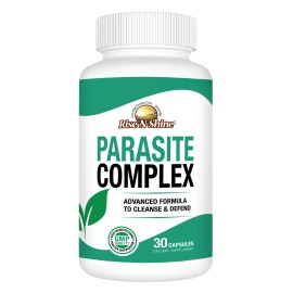 Rise-N-Shine, LLC Parasite Complex – Herbal Cleanse for Gut & Detox Support – 30 Day Supply
