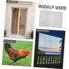 Operitacx 6Pcs Stainless Steel Wire Mesh Garden Barrier Netting Rust