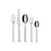 Alessi Dry Coffee Spoon, Set of 6, (4180/8), Silver