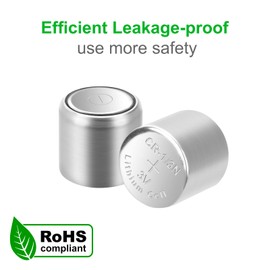 JOXIYECLTL DL1/3N CR1/3N 3V Lithium Battery for Laser Sights Camera Pet Electronic Collars（12 Pack）