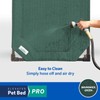 Coolaroo Pro Elevated Dog Bed - Low-Profile Access, Moisture-Resistant Cover,