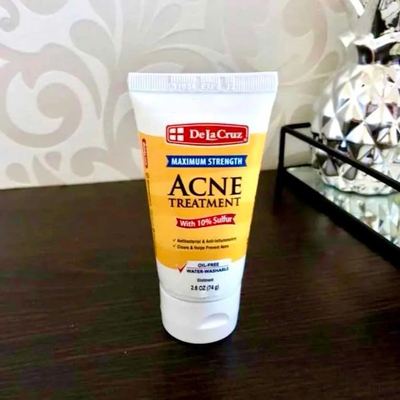 De La Cruz Tubo Pomada Ungüento Anti Acné Con 10%