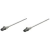 INTELLINET 334129 RCKACC1120 Cable de Parcheo, Rj-45, Rj-45, Macho/Macho, Gris,