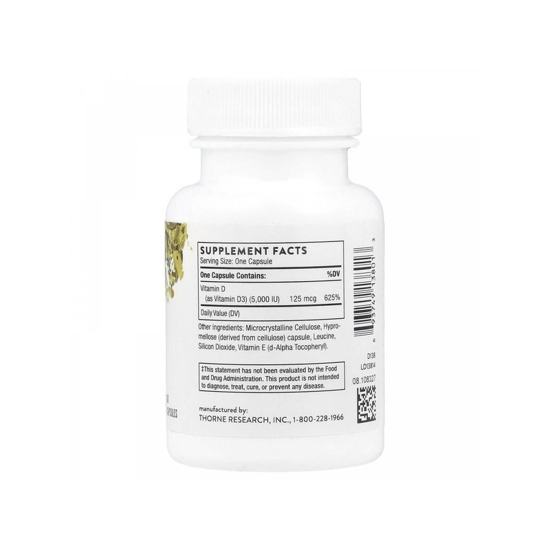 쏜, D-5X000, 60캡슐 (캡슐당 125mcg) Sson, D-5X000, 60 capsules (125mcg