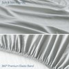 Stretchy Crib Sheets for Boys Girls, 2 Pack Baby Crib