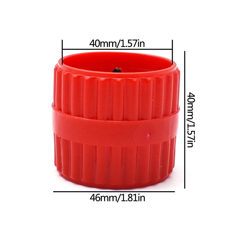 Pipe Deburring Tool,Plumbing Tools Universal Pipe Reamer Plastic Inner-Outer Reamer