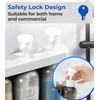 Shampoo and Conditioner Dispenser Shower Soap Dispenser 3 Chamber No