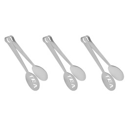 DOOCECIY 3 PCS Tea Bag Squeezer Tongs, Teabag Squeezer Tool for Gripping Loose Tea Ice Sugar Cubes