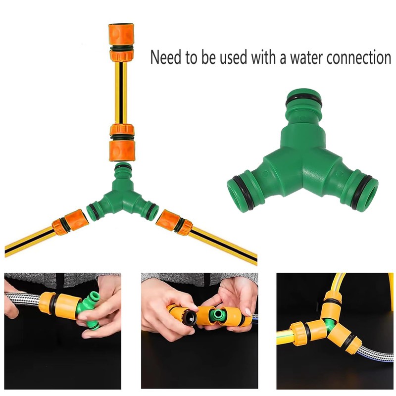 DITK-U Y-piece 1/2 inch three-way piece hose connection hose divider