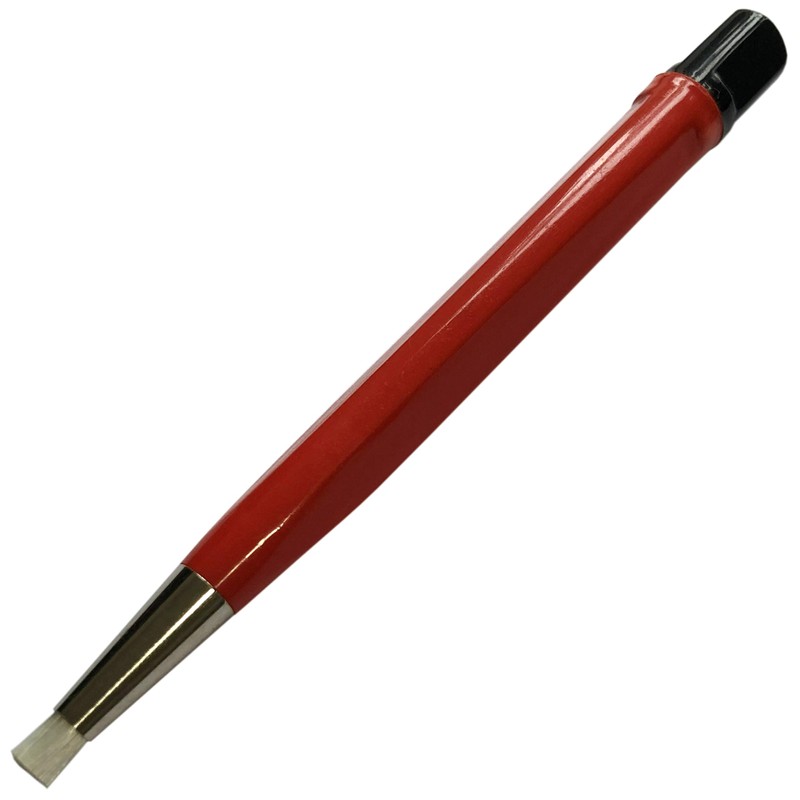 4 SCRATCH BRUSH SET : Brass Steel Nylon Fiberglass Watch