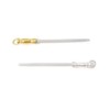 Burgon & Ball Miniature Sharpening Steel Cutting Tool with Aluminium