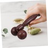 BIUDECO Slimming Wooden Face Massager Double Balls Face Lifting Tool
