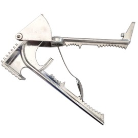 Creations i Farben im Herzen - Garlic Press 14 Functions, Meat Tenderiser Fish Scraper, Bottle Opener, Nutcracker, Opener for Meat Grinder with Spoon, Italian Products