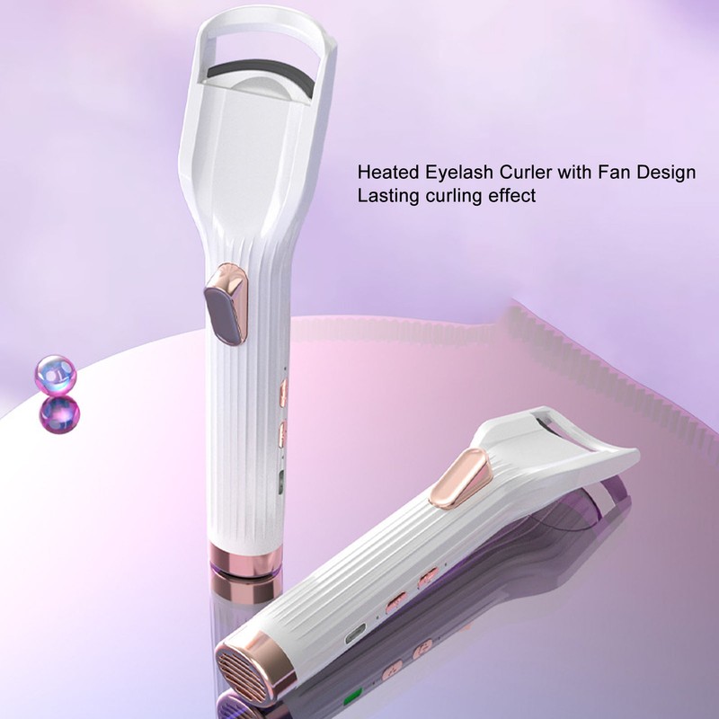 Heated Eyelash Curler Fast Heating Easy Control 2 Temperature Setting