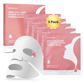Mascarilla Facial De Colágeno Profunda Para Uso Nocturno, Mascarilla De Biocolágeno, Mascarilla Hidratante De Hidrogel Con Colágeno De Bajo Peso
