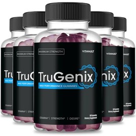 TruGenix Gummies, TruGenix Gummies, TruGenix Support Supplement Gummies - Maximum Strength, True Genix Advanced Overall Health Performance Gummies, TruGenix Supplement Formula Reviews (5 Pack)