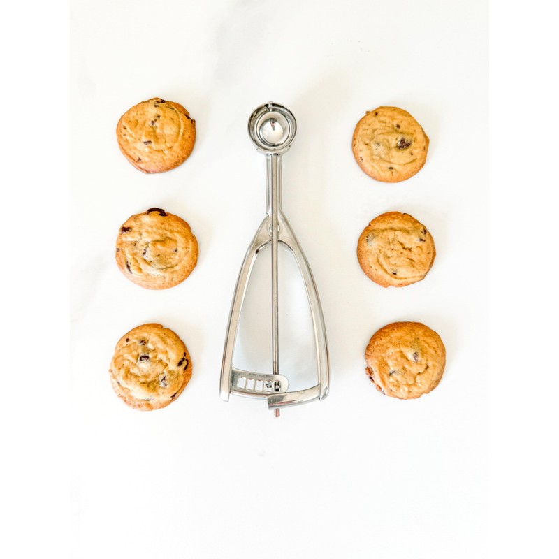 Jenaluca Mini Cookie Scoop & Melon Baller - 18/8 Stainless