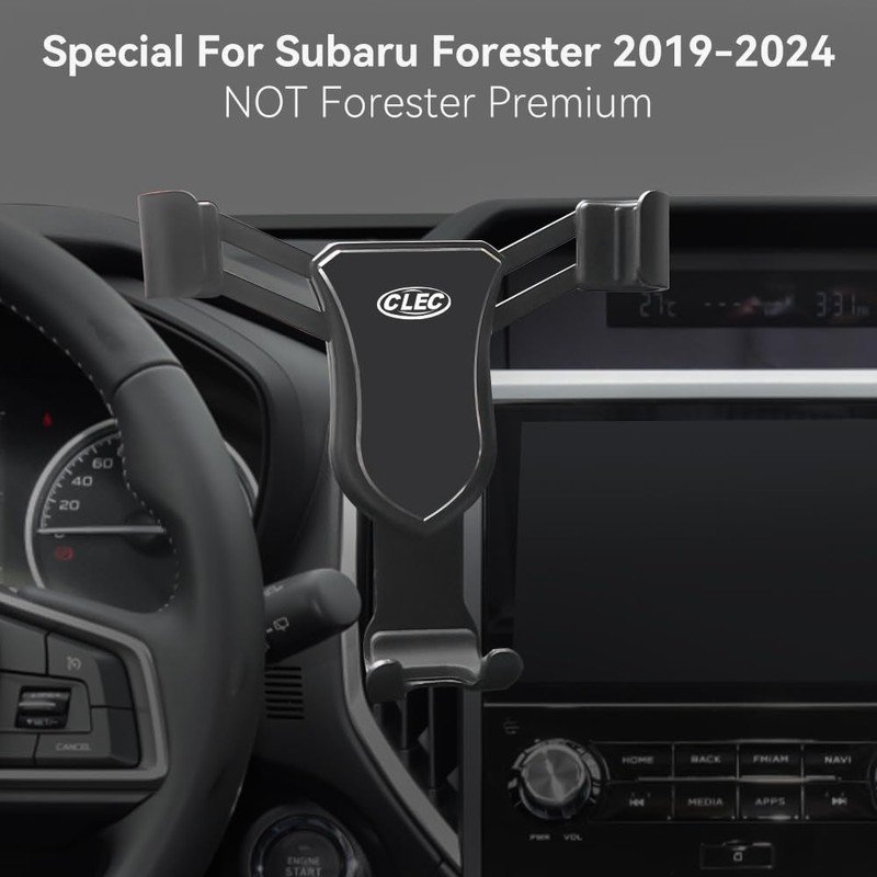 Zchan Custom Fit for Subaru Forester 2025-2019,Crosstrek 2018-2023(Big Phone Friendly)