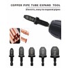 Tube Expander,HVAC Repairing Pipe Swaging Tool,Tube Expander Tool for Expanding