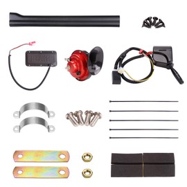 10L0L Golf Cart Turn Signal Kit with Horn Brake Hazard Blinker Light Switch, Only Fits 9-Pin Plug on Universal Upgrade Wiring Harness - 12V Operation