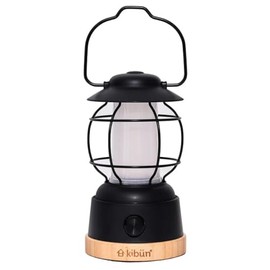 Bulbrite 085018 - Soft White Light Black Rechargeable Kibün Collection LED Cordless Lantern (SMORES/TL/BK (K80101))