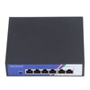 6 Port PoE Switch 1.2Gbps Ethernet Switch Unmanaged Plug and