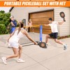Hotnueout 5FT Small Mini Pickleball Net Set - Quick Setup