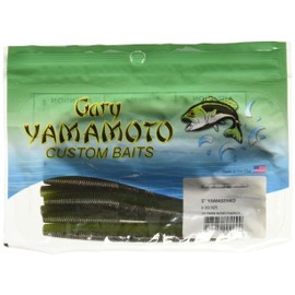 Gary Yamamoto Senko Green Pumpkin/Red Laminate (5)