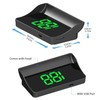 Auto Digital HUD Head Up Display Proyector de Parabrisas KM/H