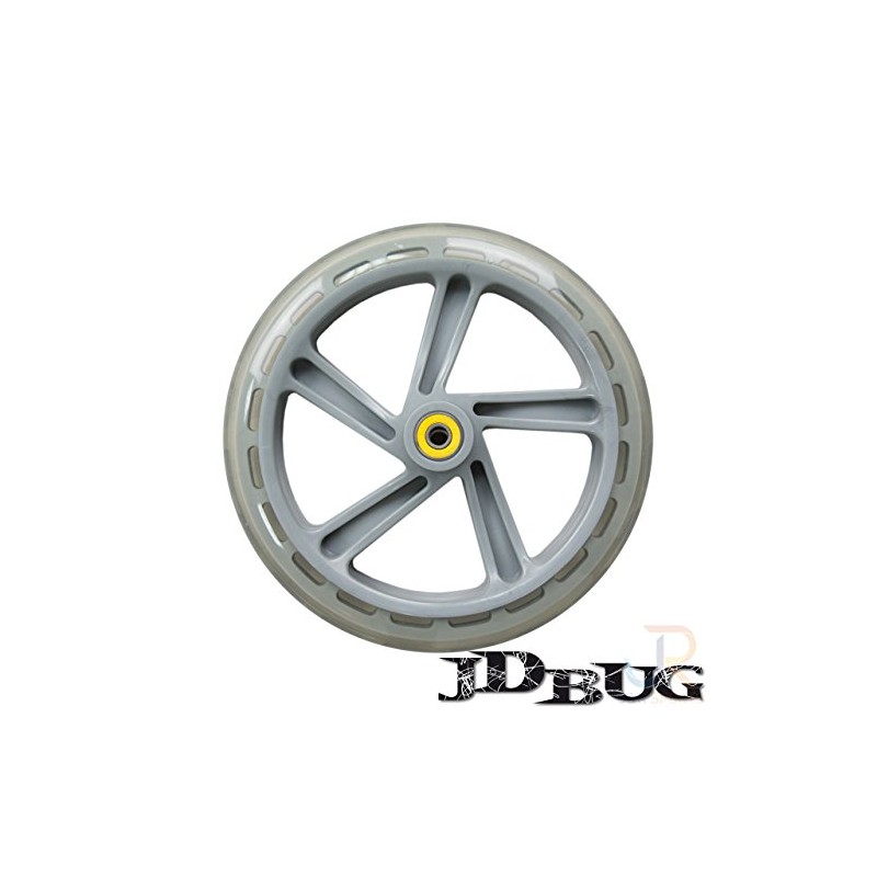 JD Bug 200mm Wheel inc Bearings (Unit) (Clear)