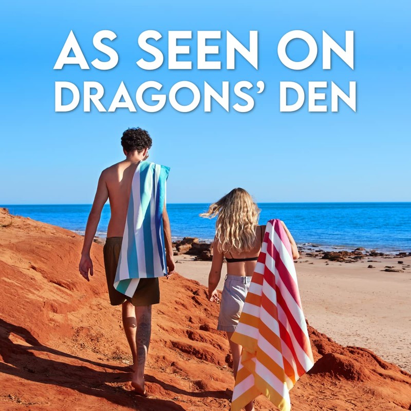 Dock & Bay Beach Towel - Quick Dry, Sand Free