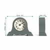 JONES CLOCKS® Speakeasy Mantel Clock | Classic Napoleon’s hat Design