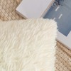 EMEMA Cushion Covers, Christmas Day, Fur Cuddly Cushion, Fur Cushion,